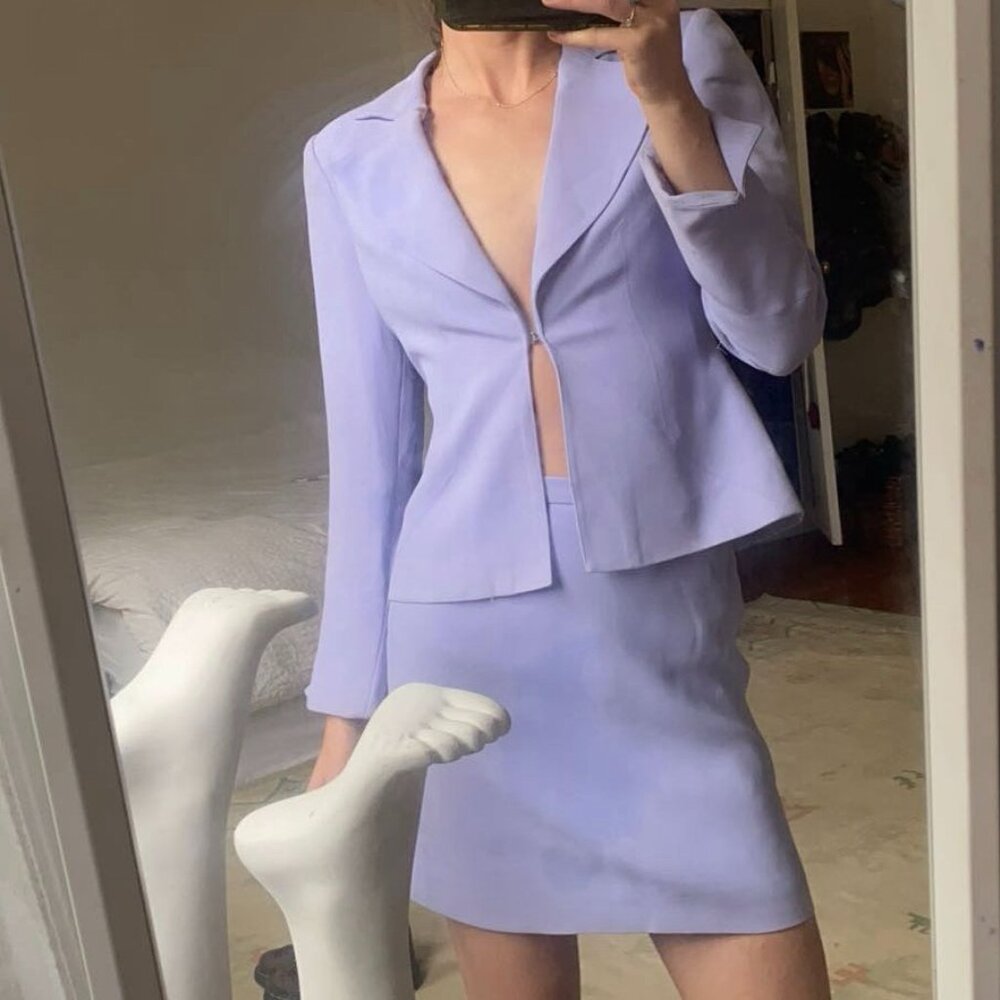 Vintage Purple Bebe Suit